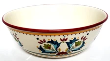 RARE NEW W/ TAG BOBBY FLAY SEVILLA 12.25 INCH MEDITERRANEAN DESIGN SERVING BOWL