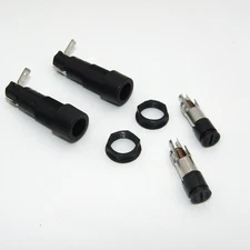 ( 2 PCS ) NEW Littelfuse Fuse Holder 10 A 250V 1 Circuit Cartridge Panel Mount