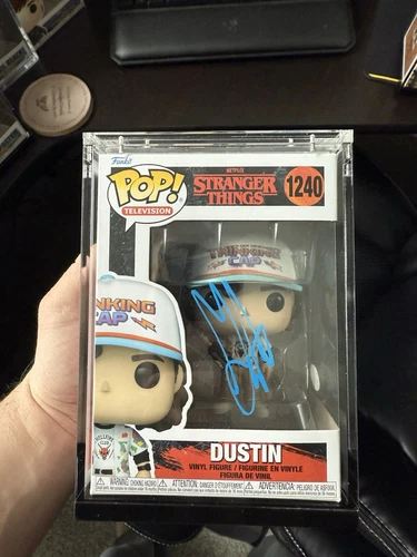 Gaten Matarazzo Signed "Stranger Things" #1240 Dustin Funko Pop