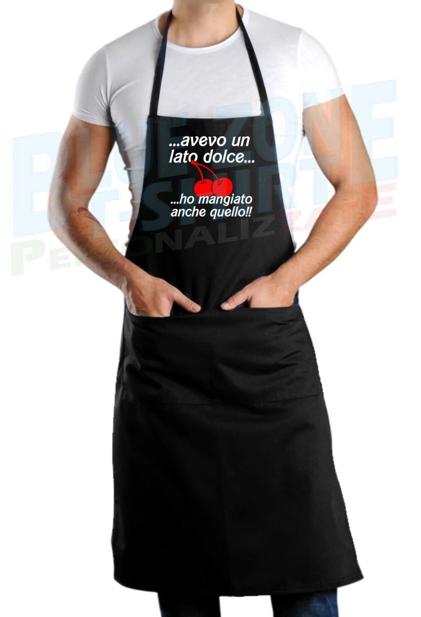 Grembiule Da Barbecue Uomo 'Ich Bin DEIN BRATER' – 95x72 Cm, Con 4 Tasche, Collo Regolabile, Impermeabile – Regalo Per Papà