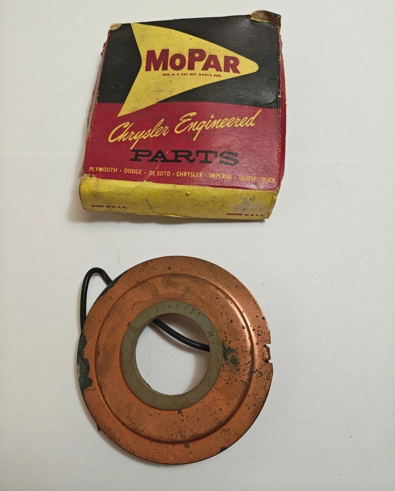 Plymouth Desoto Dodge Fireflite 1960 anillo de bocina de dardo contacto y cable 1972250 nuevo de stock Foto 4 de 4