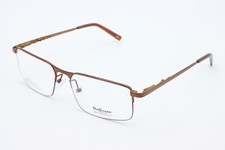 NEW ON GUARD OG125 3183 CHOC CHRM GROOVE EDGE AUTHENTIC FRAMES EYEGLASSES 55-17