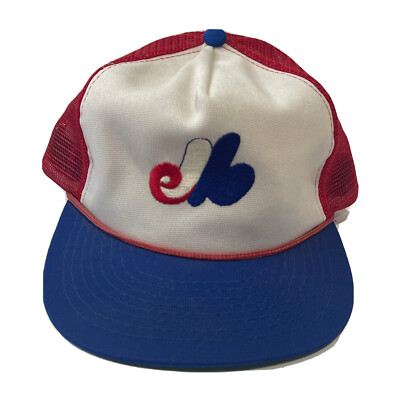 Vintage Montreal Expos MLB Mesh Hat 