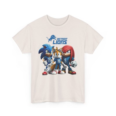 Sonic tails knuckles detroit lions