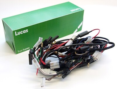BSA A7 A10 Original Lucas Hauptkabelbaum Schwenkarm LU839780 19-0735