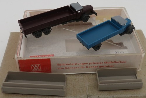 Micro Wiking Scala N 1/160 Mb Mercedes-Benz Lkw 10000 + L2500 #9343 In Scatola - Foto 3 di 11