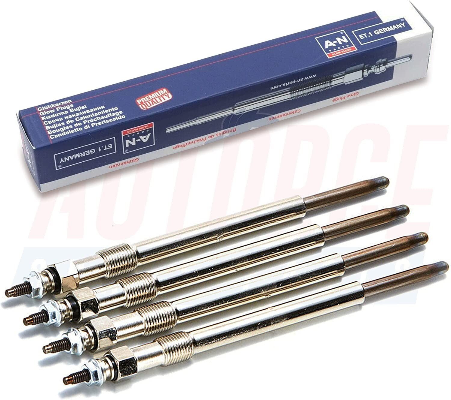 4x Heater Glow Plugs For Dacia Sandero Duster Logan Lodgy Dokker 1.5