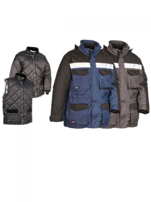 Cofra Hailstorm Arbeitsjacke Schutz-Jacke Outdoorjacke Winterjacke Parka Mantel