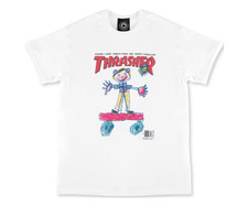 Thrasher Magazine Kid Cover White Skateboard T-Shirt