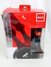 RCA WHP141B Stereo Headphones - Black 