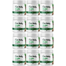 Lanta Flat Belly Shake Weight Loss,Fat Burn Appetite Control Supplement -12 Tubs