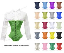 Heavy Duty 26 Double Steel Boned Waist Training Long Underbust Corset 8525-A