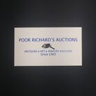 Poor Richards Auctions