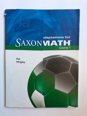 Saxon Math Course 1 Ser Saxon Math Course 1 Classroom Package Adaptation 9781591417972 Ebay