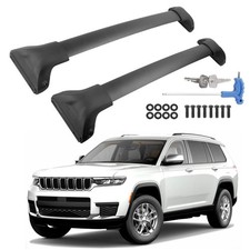 220lb Roof Rack Cross Bars Jeep Grand Cherokee L 2021-26 Wl 2022-26 220lb Roof Rack Cross Bars Jeep Grand Cherokee L 2021-26 Wl 2022-26
