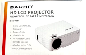 BAUHN HD LCD PROJECTOR 32" Aux 208" Nouvelle boîte de projection