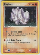 Pokemon TCG Rhyhorn Common Reverse Holo Hidden Legends 70/101 on eBay