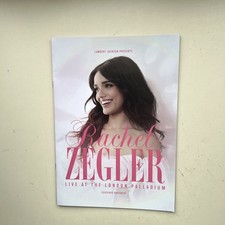 Lambert Jacksons RACHEL ZEGLER London theatre Palladium Programme / brochure