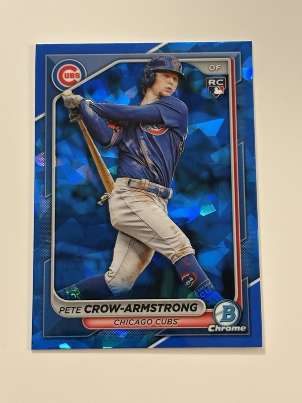 2024 Bowman Chrome Sapphire Edition - Pete Crow-Armstrong #45 (RC)