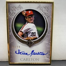 2023 Topps Transcendent Collection - Autographs Steve Carlton #TCA-SC /20 (AU)