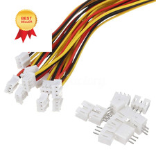 20 Sets Mini Micro Jst 2.0 Ph 3 Pin Connector Plug Male With 40 Piece Set