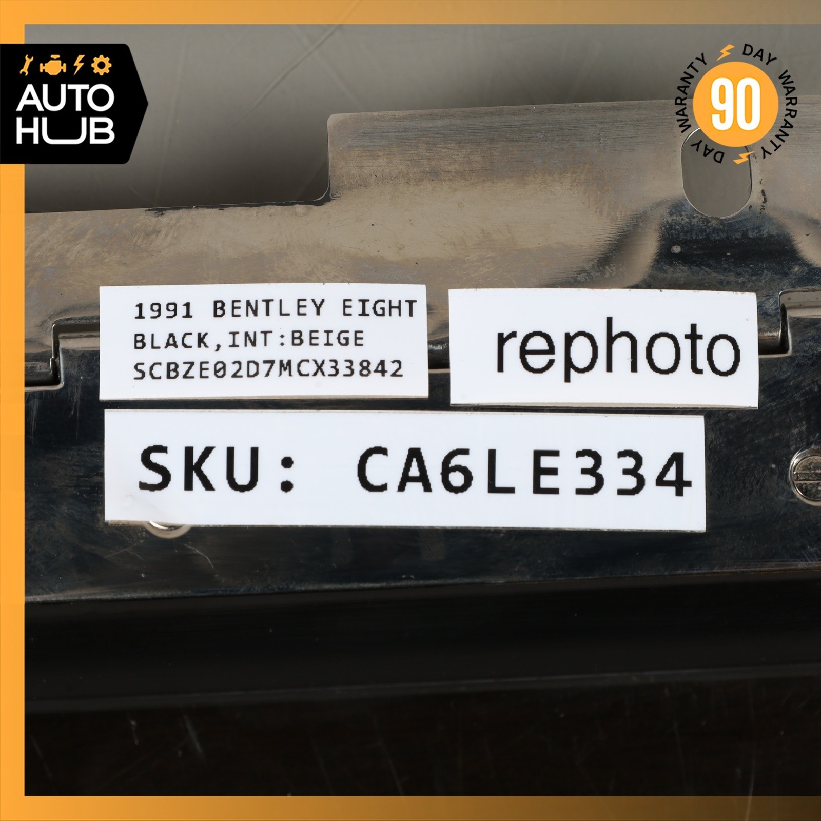 Bentley Eight 1990-1992 Rear Right Dashboard cover