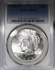 1935-S Peace Dollar PCGS MS63 Better Date $1 FROSTY