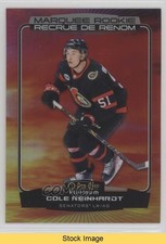 2022-23 O-Pee-Chee Platinum Marquee Rookies Sunset Cole Reinhardt #247 READ 0r0m