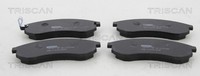 Bremsbelagsatz Scheibenbremse Triscan 8110 42027 FüR Mitsubishi L200 K64T 4WD