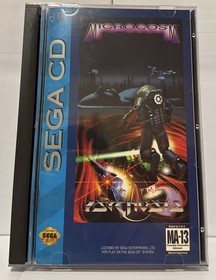 Microcosm Sega CD CIB Complete Clean Disc Tested w/ Long Box Protector Excellent