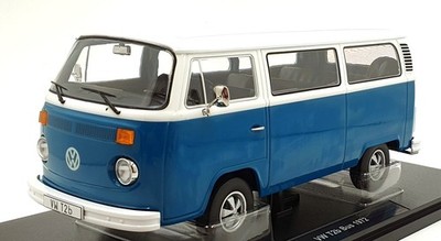 KK Scale 1/18 Scale KKDC181362F - 1972 VW T2b Bus - Teal