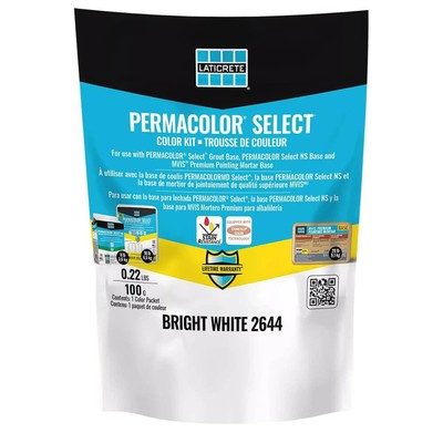 SELECT Grout Color Kit (40+ Colors Available) (Bright White)