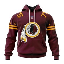 Personalized Washington Football Redskinss Team Hoodie Unisex Adult S-5XL Gift
