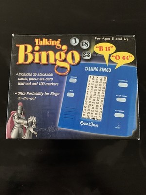 Excalibur Talking Bingo Electronic Game - 450