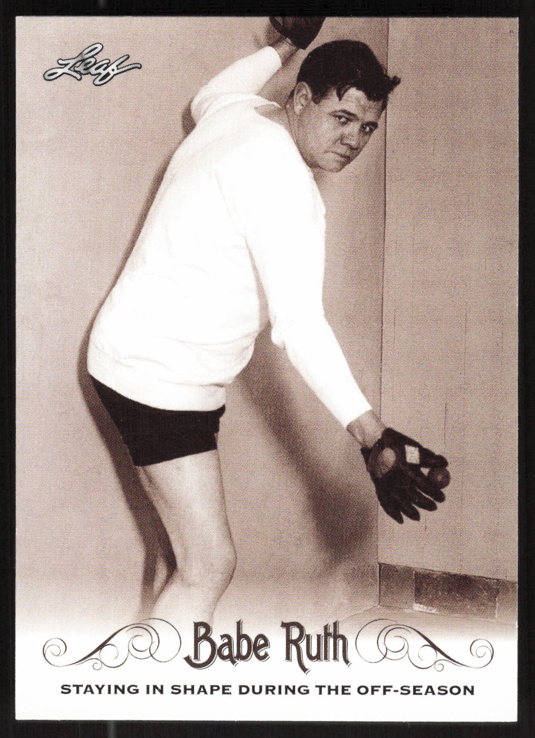 Babe Ruth, 2016 Leaf Babe Ruth Collection, #46, ,