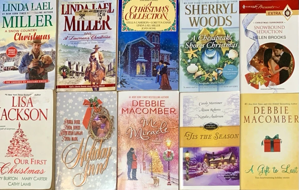 (51 pb lot) ALL have a WINTER - CHRISTMAS - HOLIDAY romance theme Foto 3 de 4
