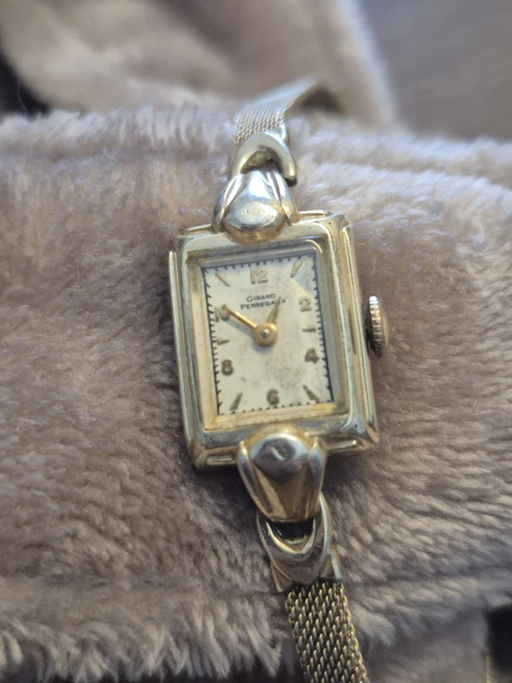 复古 Gerard Perregaux 14 KT GF & 10KT GF 女士腕表手动上弦 — 第 4/4 张图片