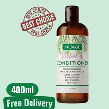 NUAGE ROSEMARY CONDITIONER 400ML STIMULATES NATURAL HAIR GROWTH TREATMENT NEW 17.48 per litre