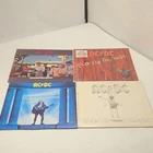 AC/DC Vinyl LP Lot of 4- Dirty Deeds, Who Made Who, Flick Atlantic 12"