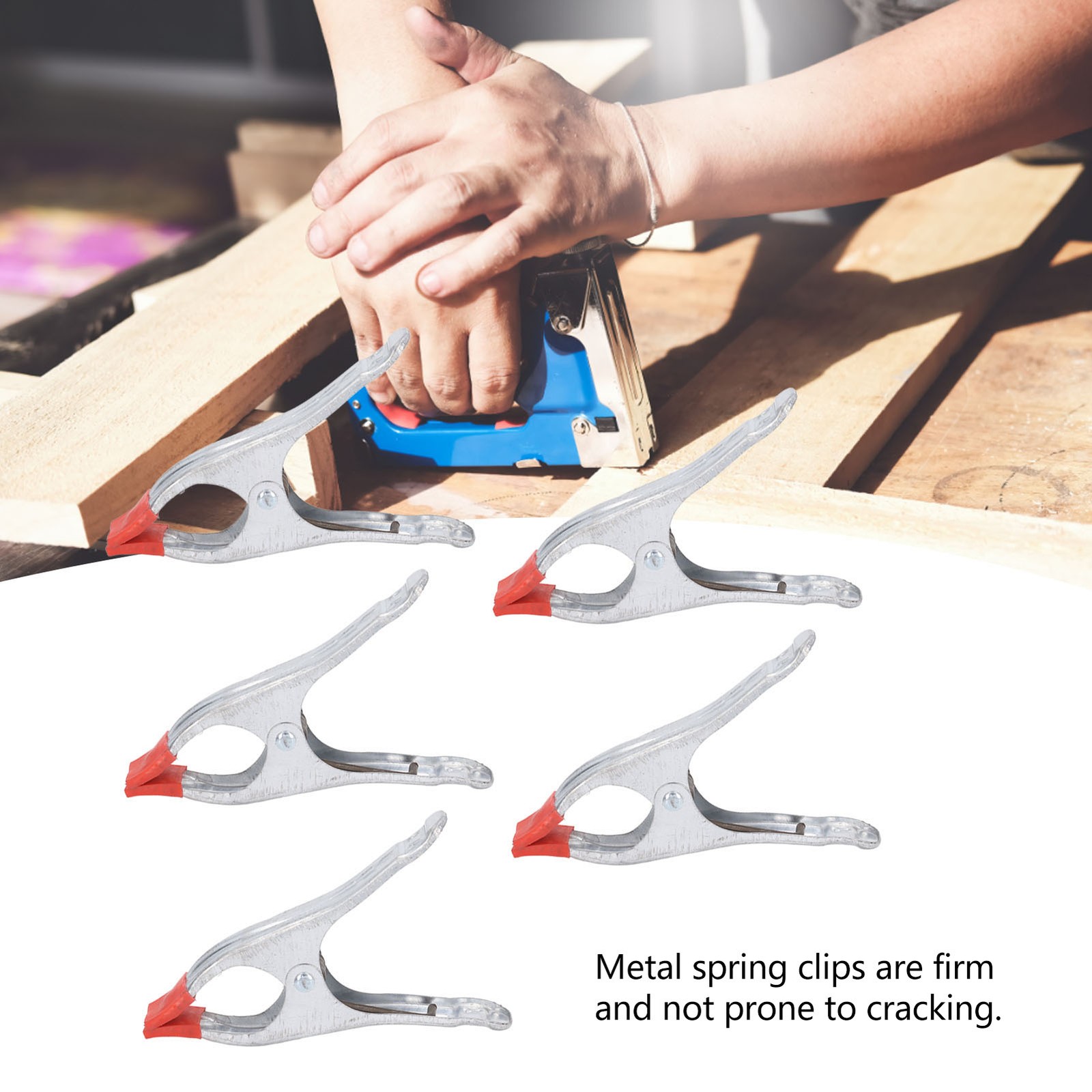 5Pcs Spring Clamp A Shape 7in Woodworking A Clip Firm Fixing Tool For