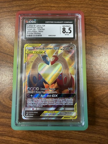 Latias & Latios-GX graded CGC 8.5 for sale on eBay