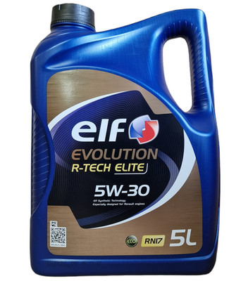 ELF EVOLUTION R-TECH ELITE 5W-30 Motoröl 5 Liter Renault RN17 ACEA C2 C3 Dacia
