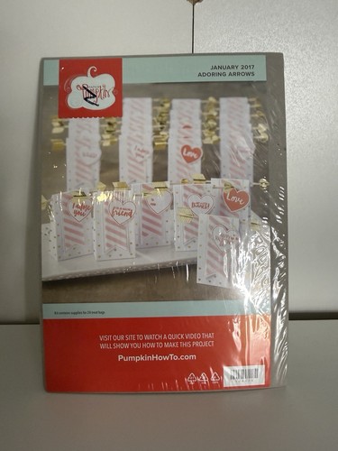 Sealed Stampin Up Adoring Arrows Paper Pumpkin January 2017