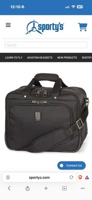 Travelpro Flight Crew 5 Black Tote/Laptop Bag retail price 180$