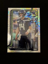 Sam Darnold 2025 Topps Chrome NFL Football Pulsar Refractor #275 Seahawks