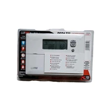 LuxPro Pro-Fit Series PSPA711 - 7-Day Preprogrammed Thermostat ~ NEW