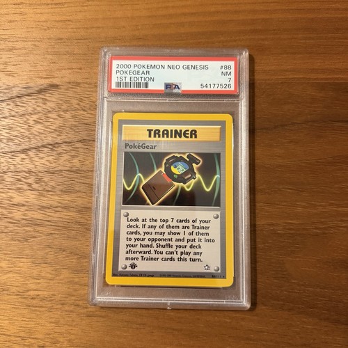 PokéGear (1st Edition) graded PSA 7 for sale on eBay