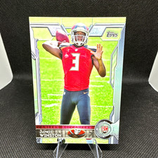 Topps 2015 Jameis Winston Rookie #500 Tampa Bay Buccaneers NFL Card. rookie card picture