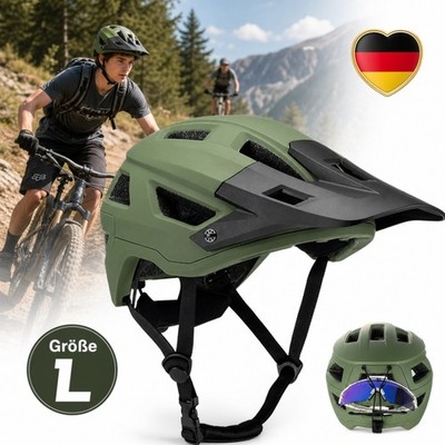 Radhelm Fahrradhelm Helm Schutzhelm für Jugend und Erwachsene MTB Bike Skate L