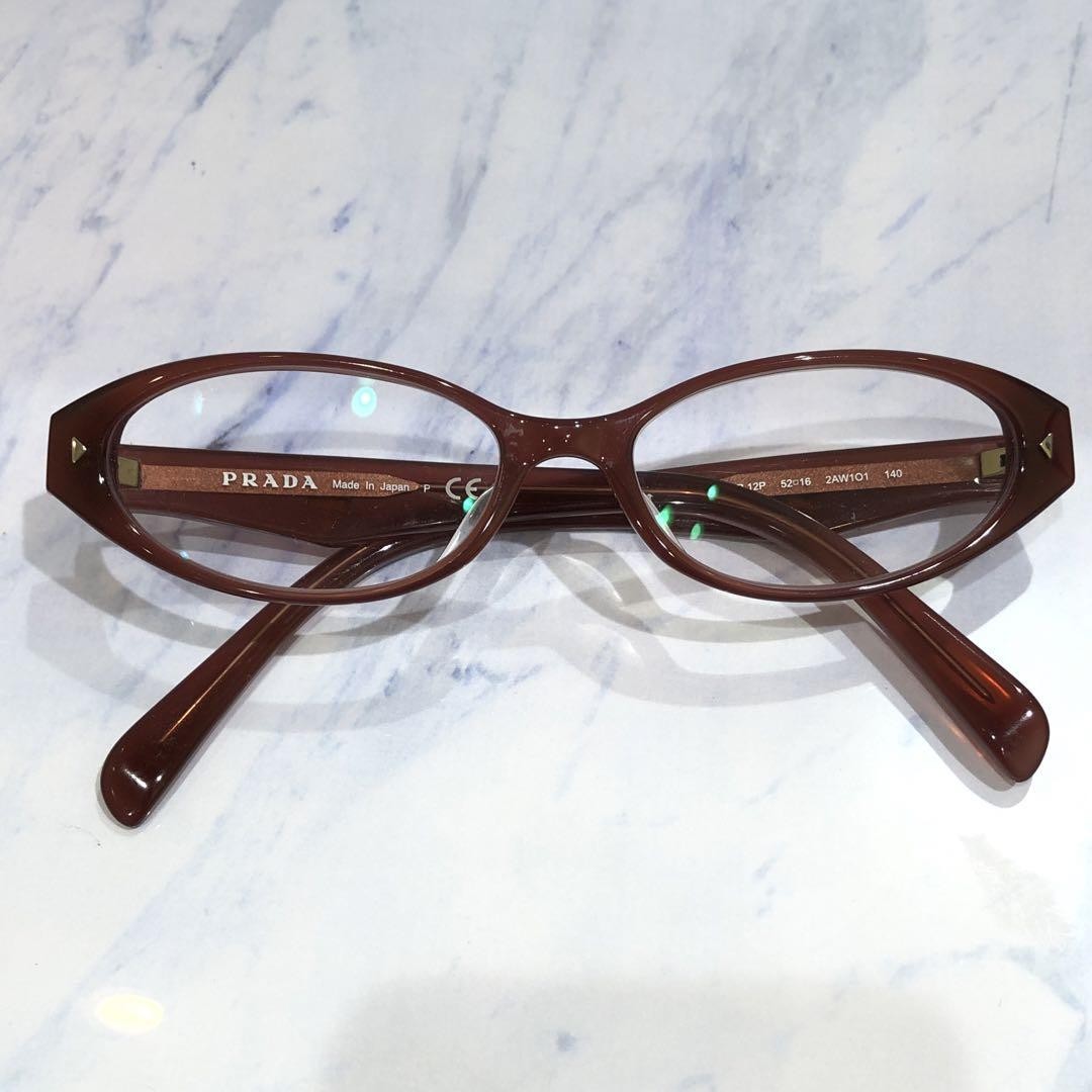 Prada Y2K Logo Eyeglasses Frames for Prescription Glasses